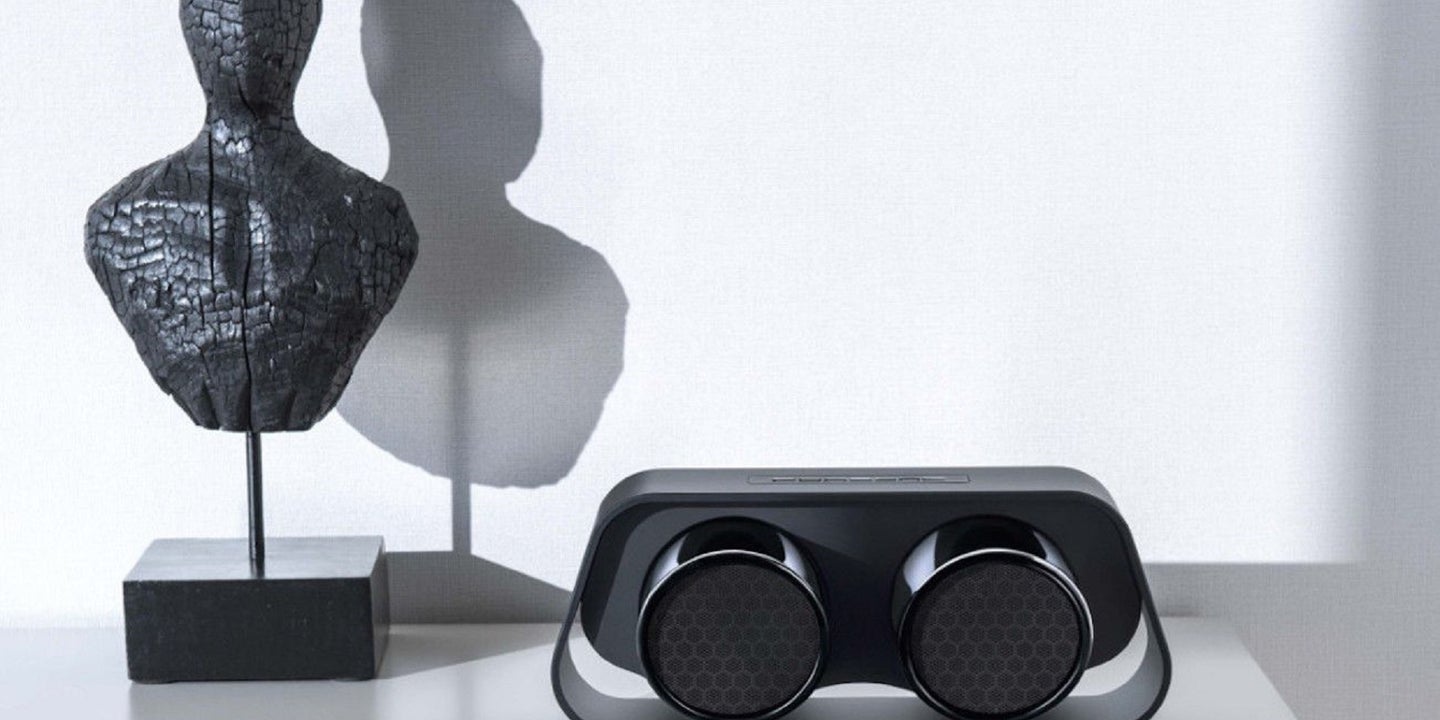 Porsche Design Adds A New Portable Exhaust-Inspired Bluetooth Speaker To Their Portfolio
