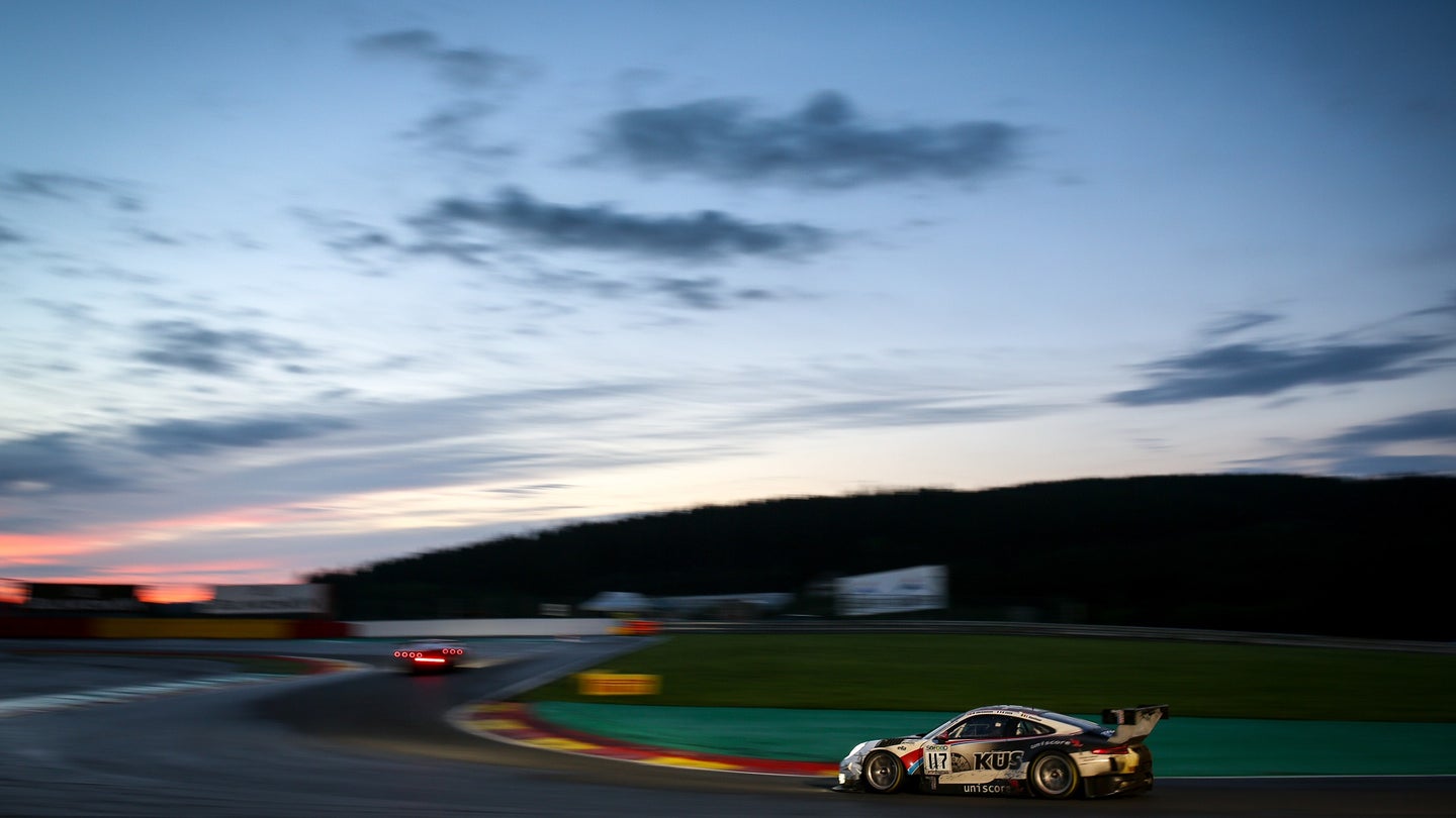 Porsche Team Narrowly Misses Podium In 24 Hour Race At Spa Francorchamps