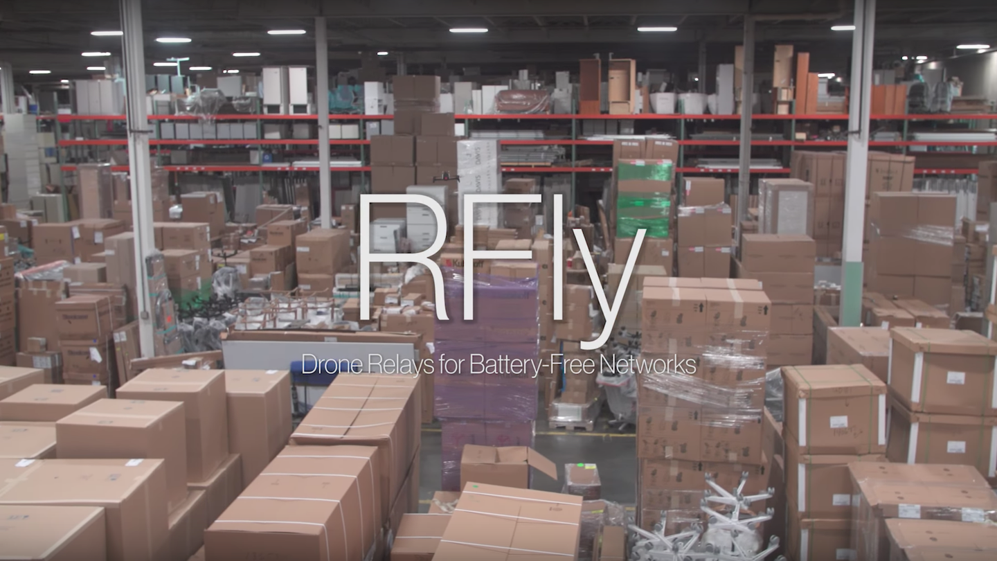 MIT Researchers Develop Highly Efficient, Drone-Based &#8216;RFly&#8217; RFID System