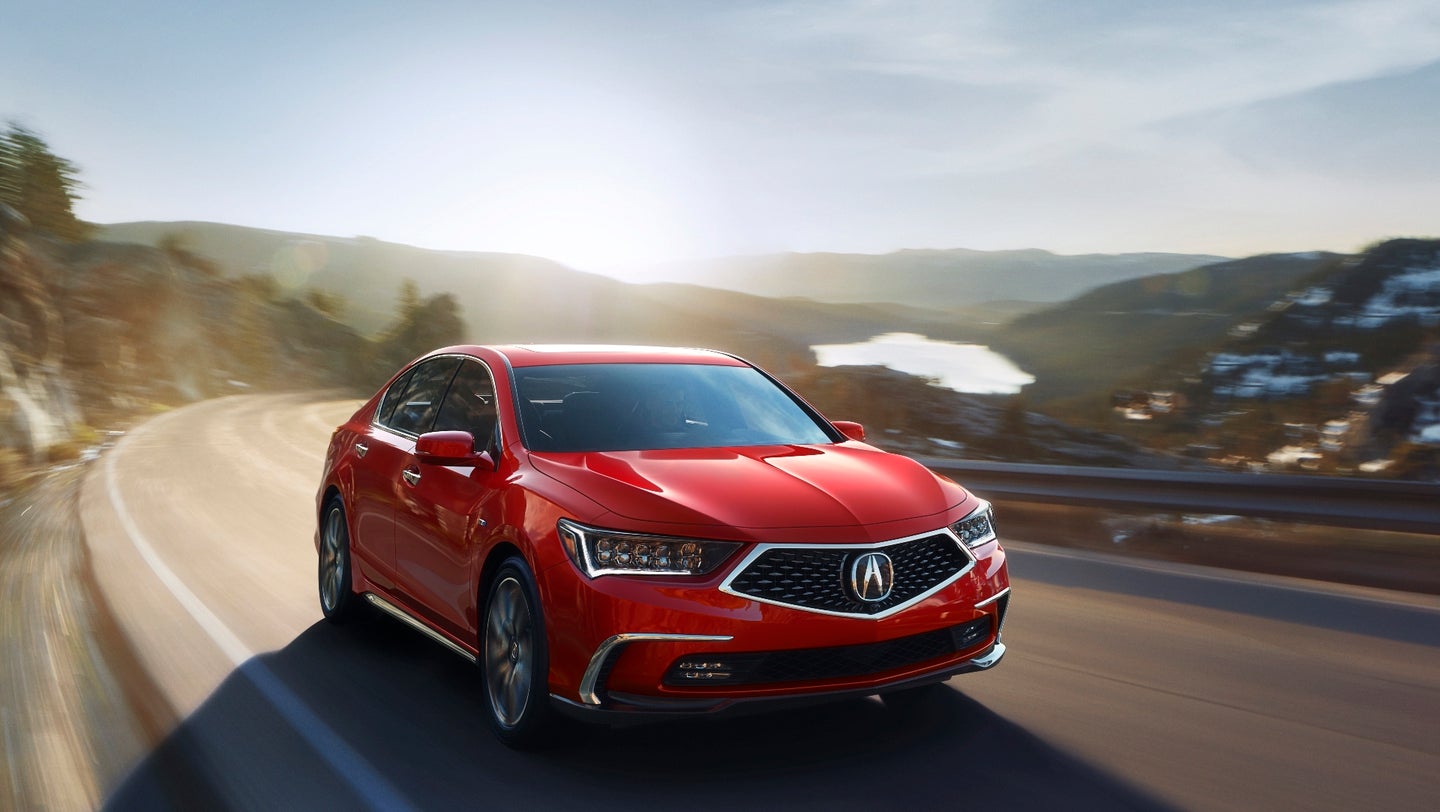 Acura Unveils a Redesigned RLX for 2018