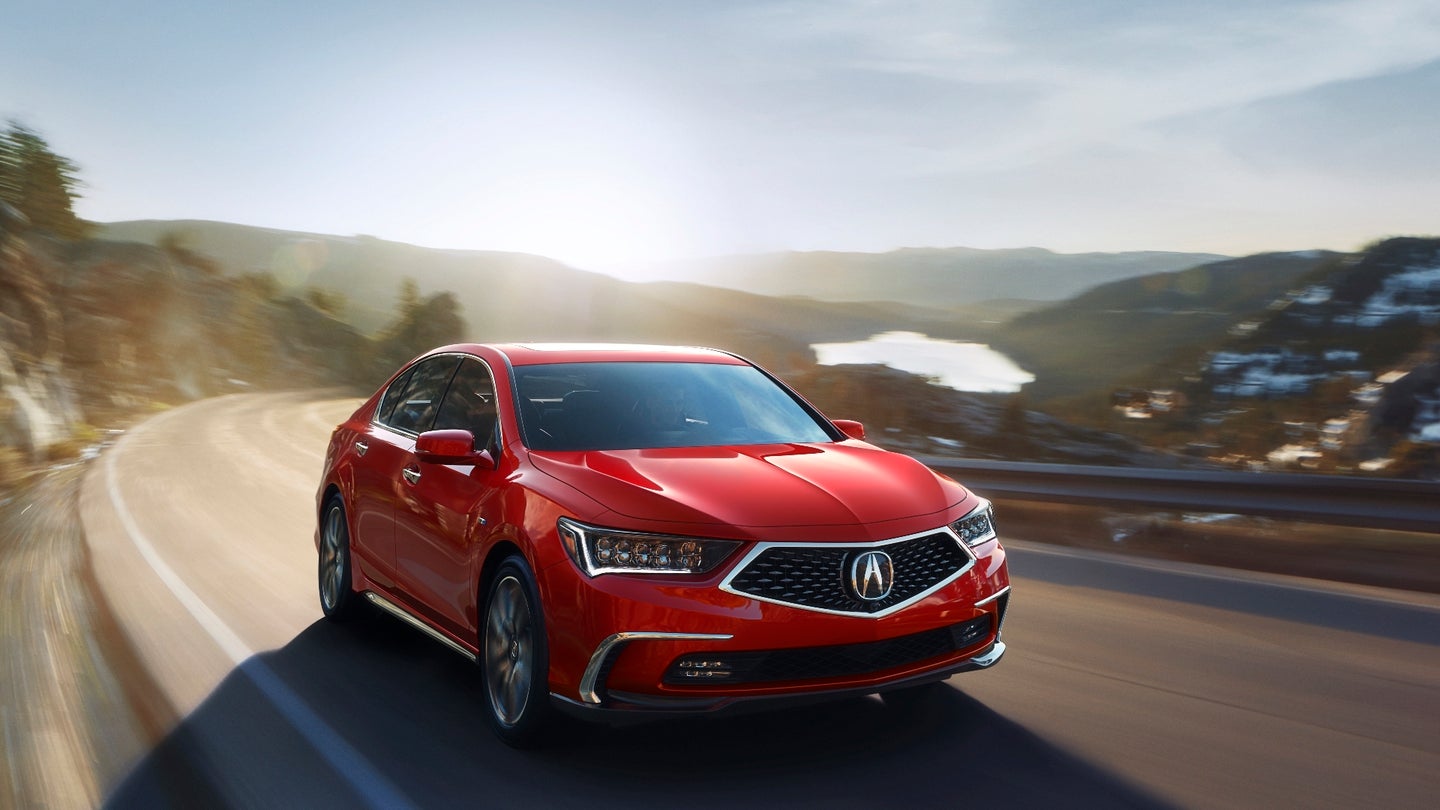 Acura Unveils a Redesigned RLX for 2018