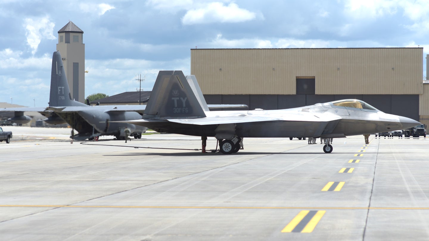 F-22s Team Up With Combat Rescue Personnel to Practice for Quick Deployments
