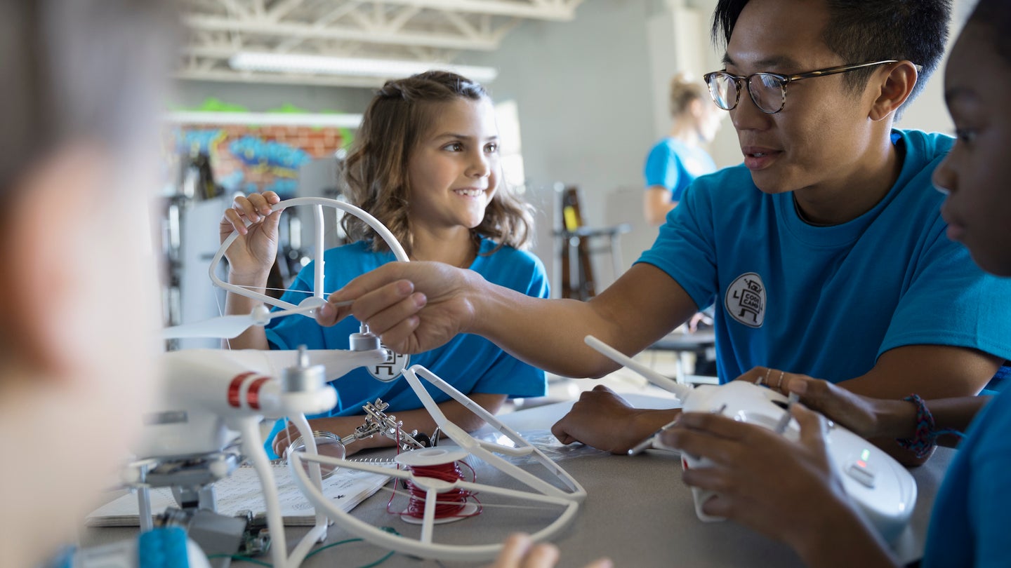 Tioga Drone Camp Inspires Students to Lift Off