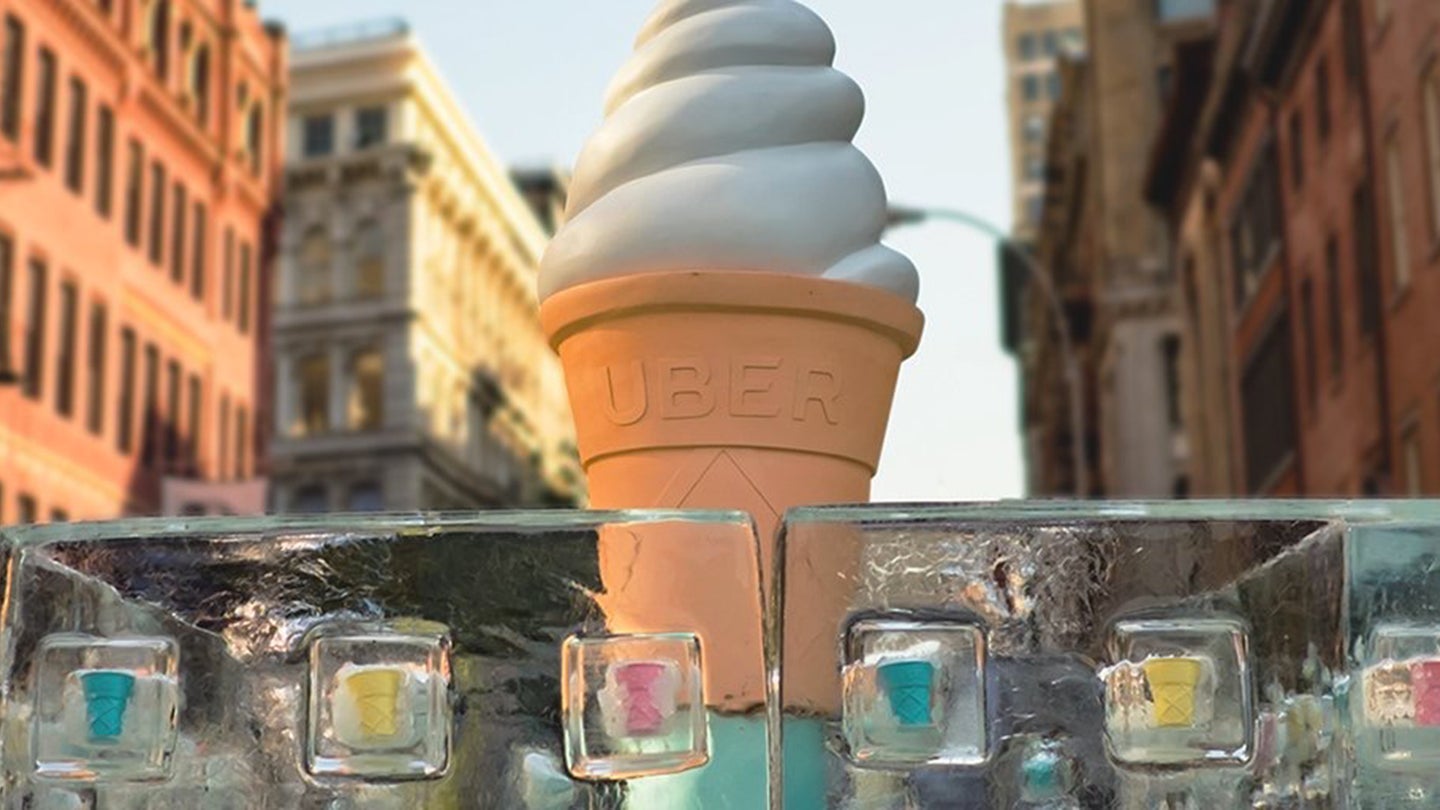 Uber Is Giving Away Ice Cream to Win Back Your Heart
