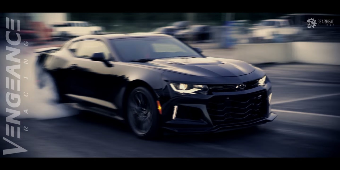 Vengeance Racing’s 1,100-HP Chevy Camaro ZL1 Sets a 9.5-Second Quarter Mile