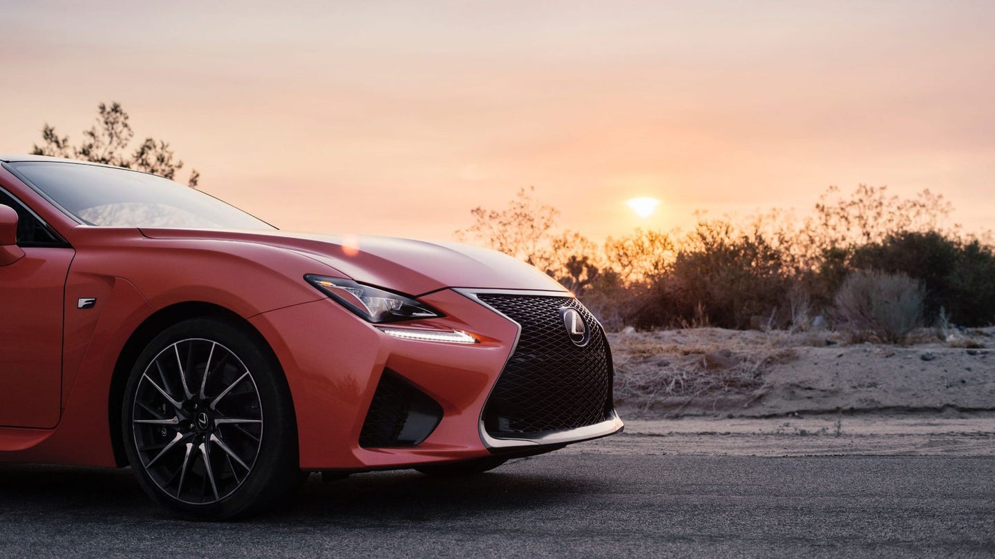 Expect a Facelift, Plus More Power from a New Lexus RC F, Report Says