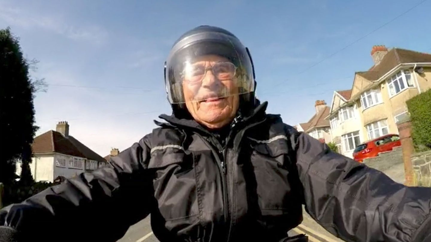 This 101-Year-Old Man Still Rides his Moped Every Day