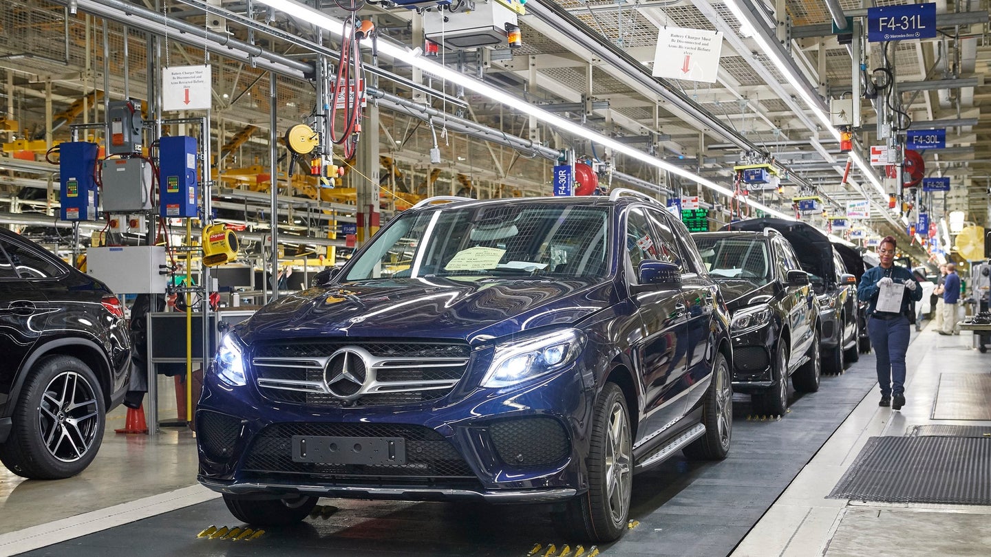Mercedes-Benz Investing $1 Billion in Alabama Plant Upgrades to Build Electric SUVs