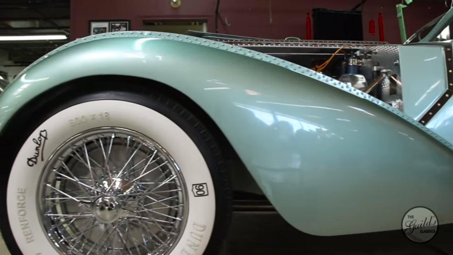 Watch How the Guild of Automotive Restorers Built the 1935 Bugatti Aerolithe’s Magnesium Body