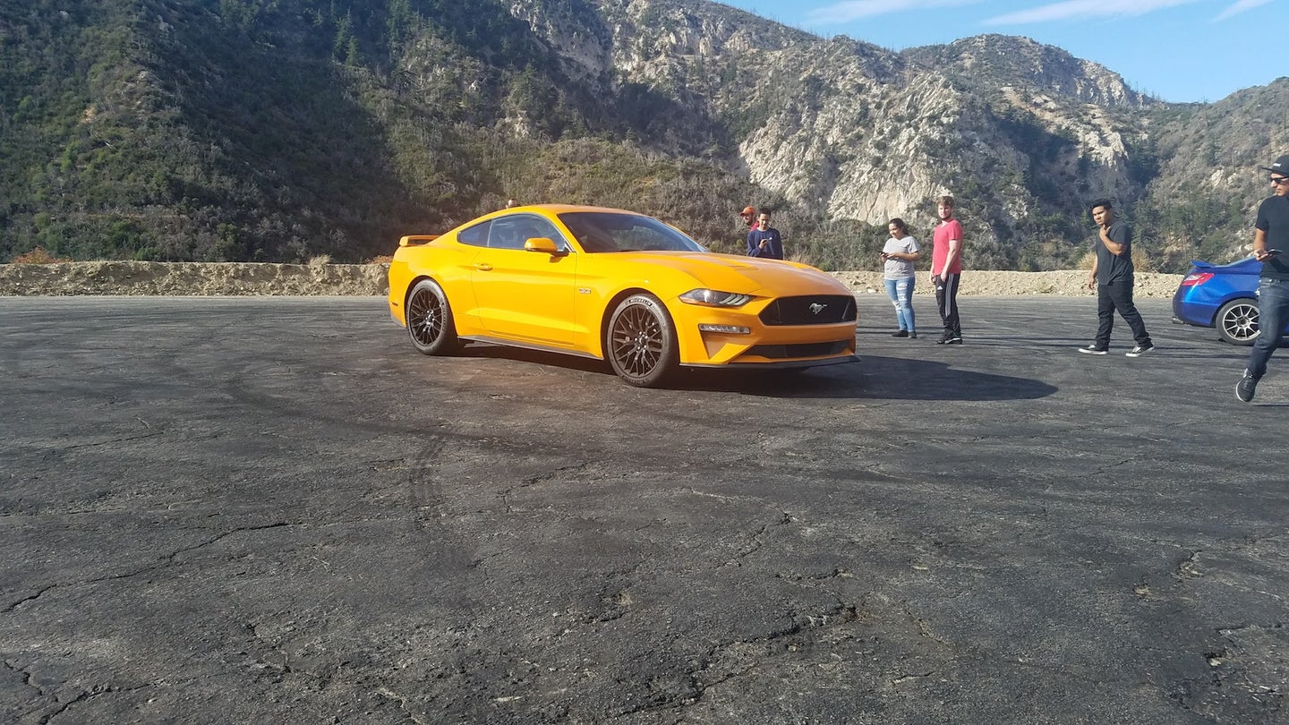 2018 Ford Mustang GT Spotted Making Lovely Noises