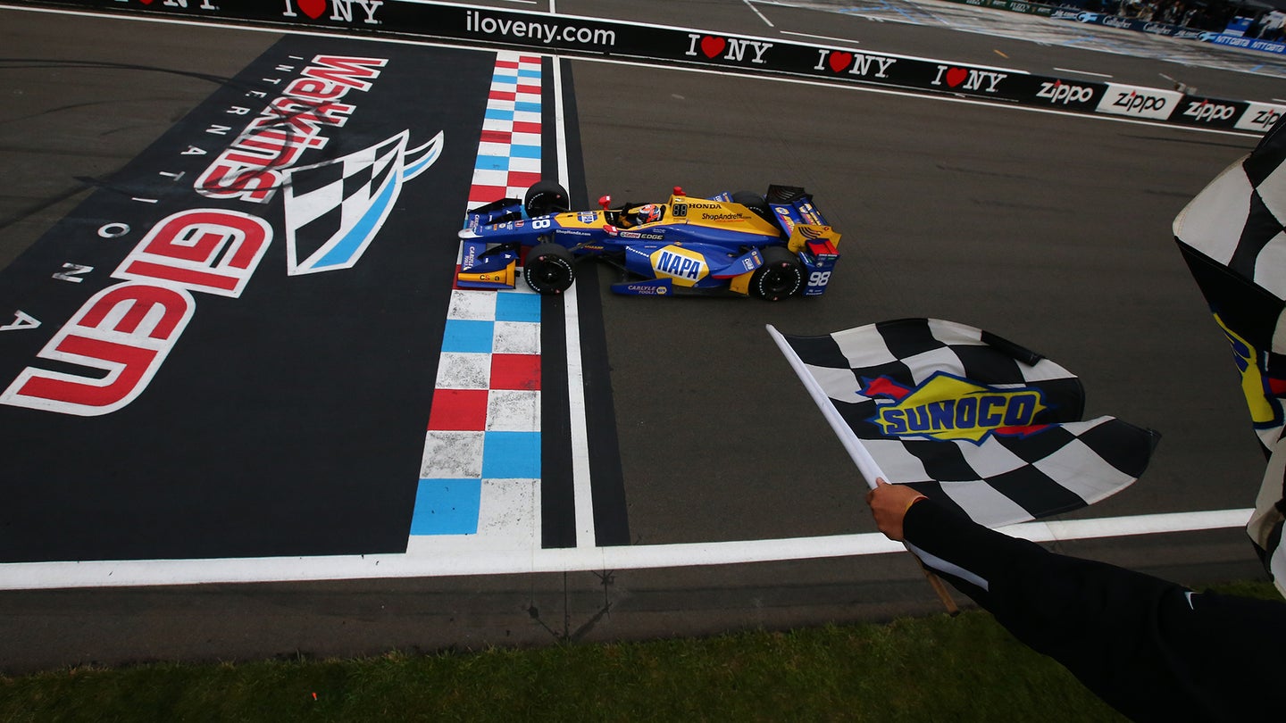 Alexander Rossi Takes First IndyCar Road Course Victory at Watkins Glen