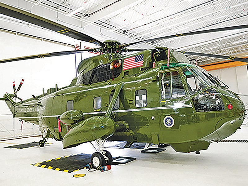 This Marine One Test Helicopter Was Brought Back From The Dead