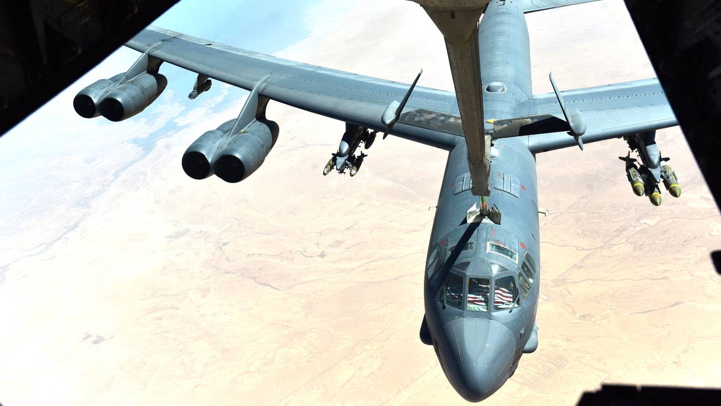 B-52s Are Back In The Skies Of Afghanistan Dropping Bombs Once Again