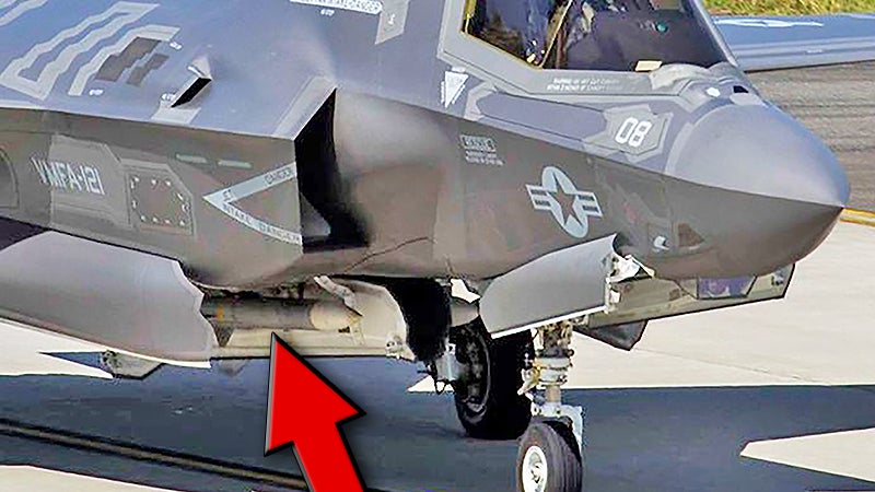 F-35s Were Carrying Live AIM-120 Missiles During Show Of Force Training Flight Over Korea