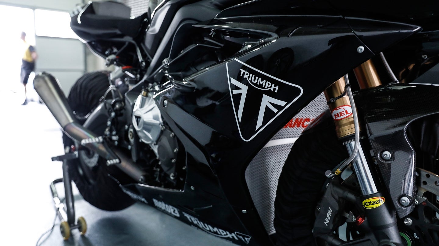 Watch and Hear the New Triumph Moto2 Racing Engine in Action