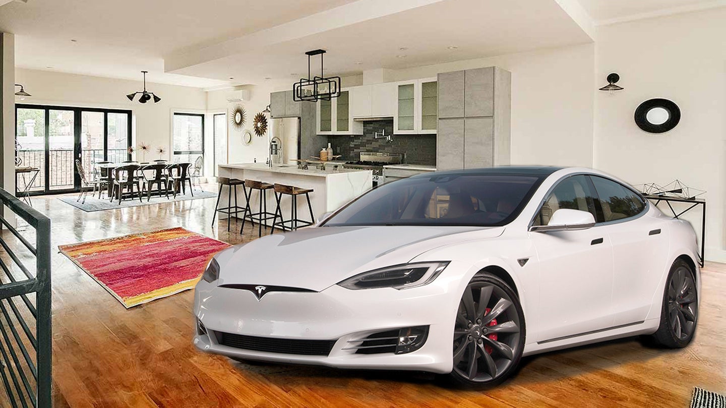 This $3 Million Brooklyn Townhouse Comes With Its Own Brand-New Tesla
