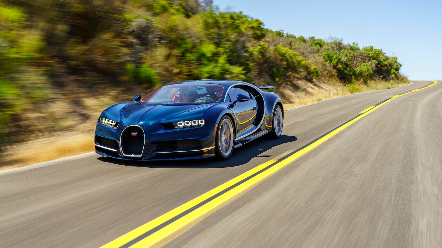 The Bugatti Chiron and Juan Pablo Montoya Just Set a Ridiculous Speed Record