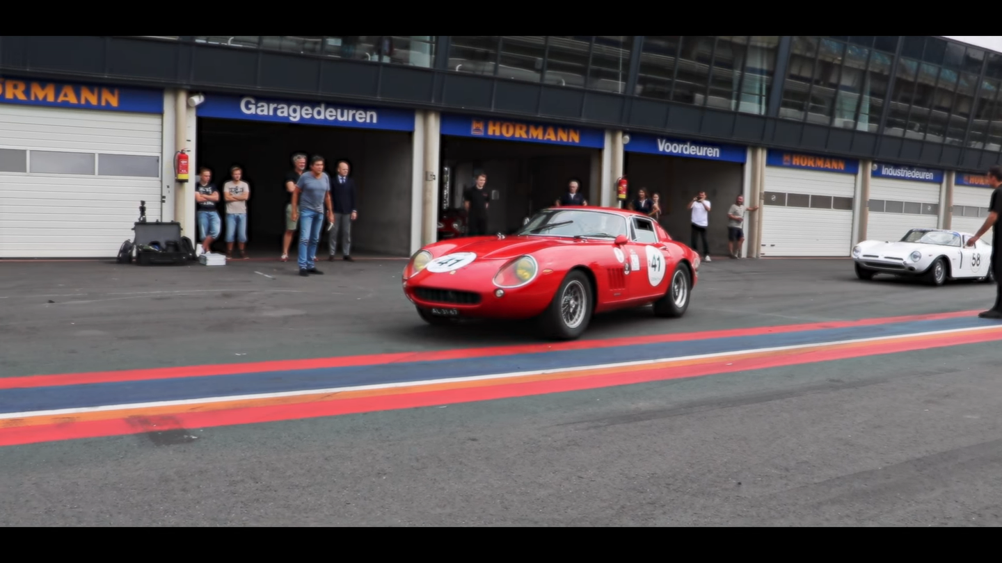 Watch These Vintage Ferraris Test Before Goodwood Revival