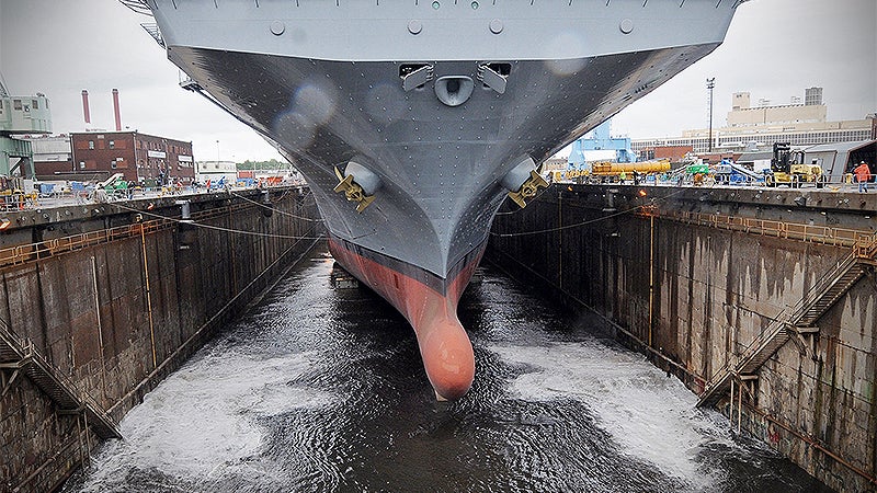 This Video About The Navy&#8217;s Decaying Shipyards Makes Its 355 Ship Goal Seem Laughable