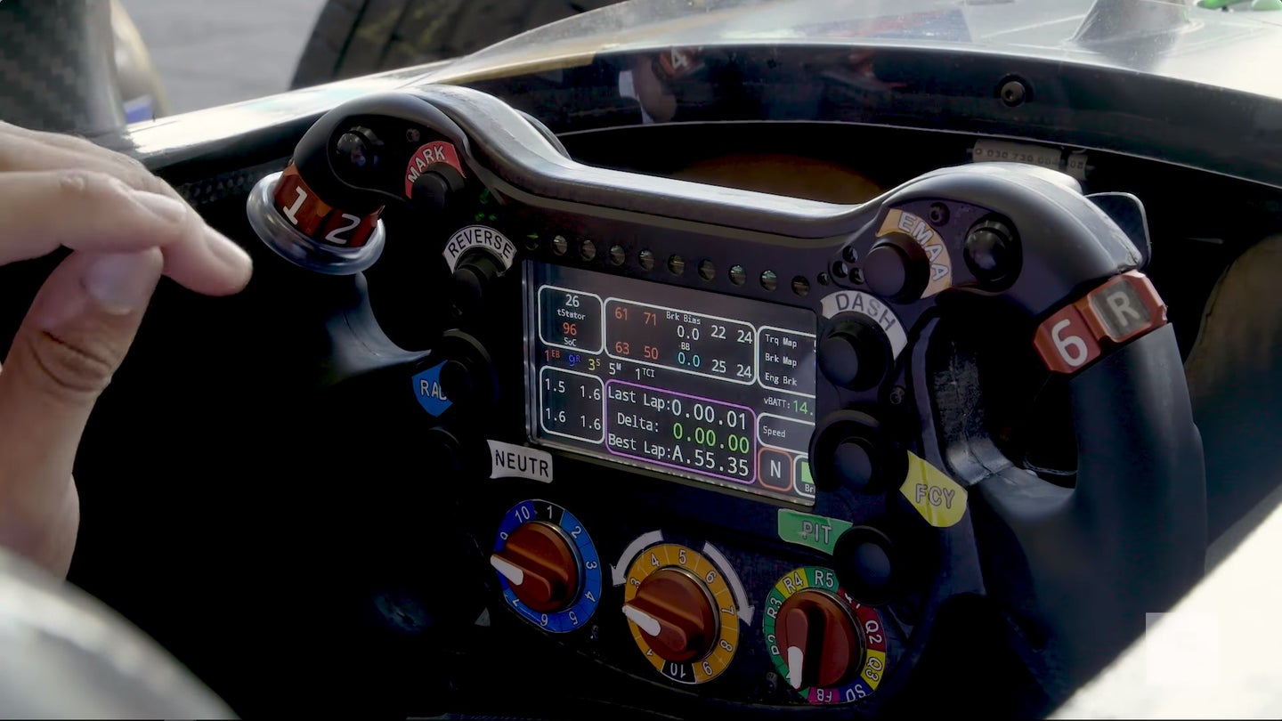 What Does The Cockpit Of A Formula E Car Look Like?