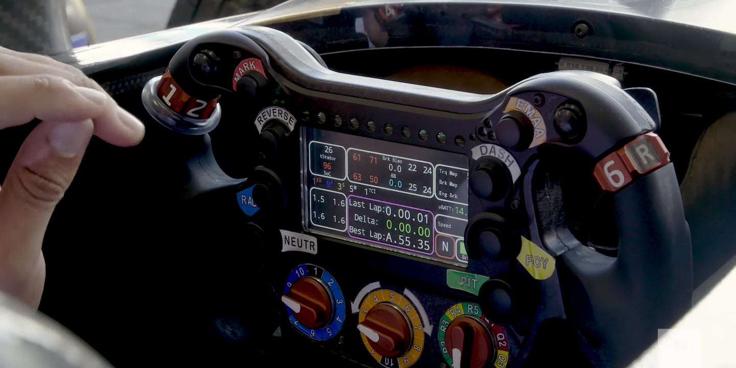 What Does The Cockpit Of A Formula E Car Look Like?