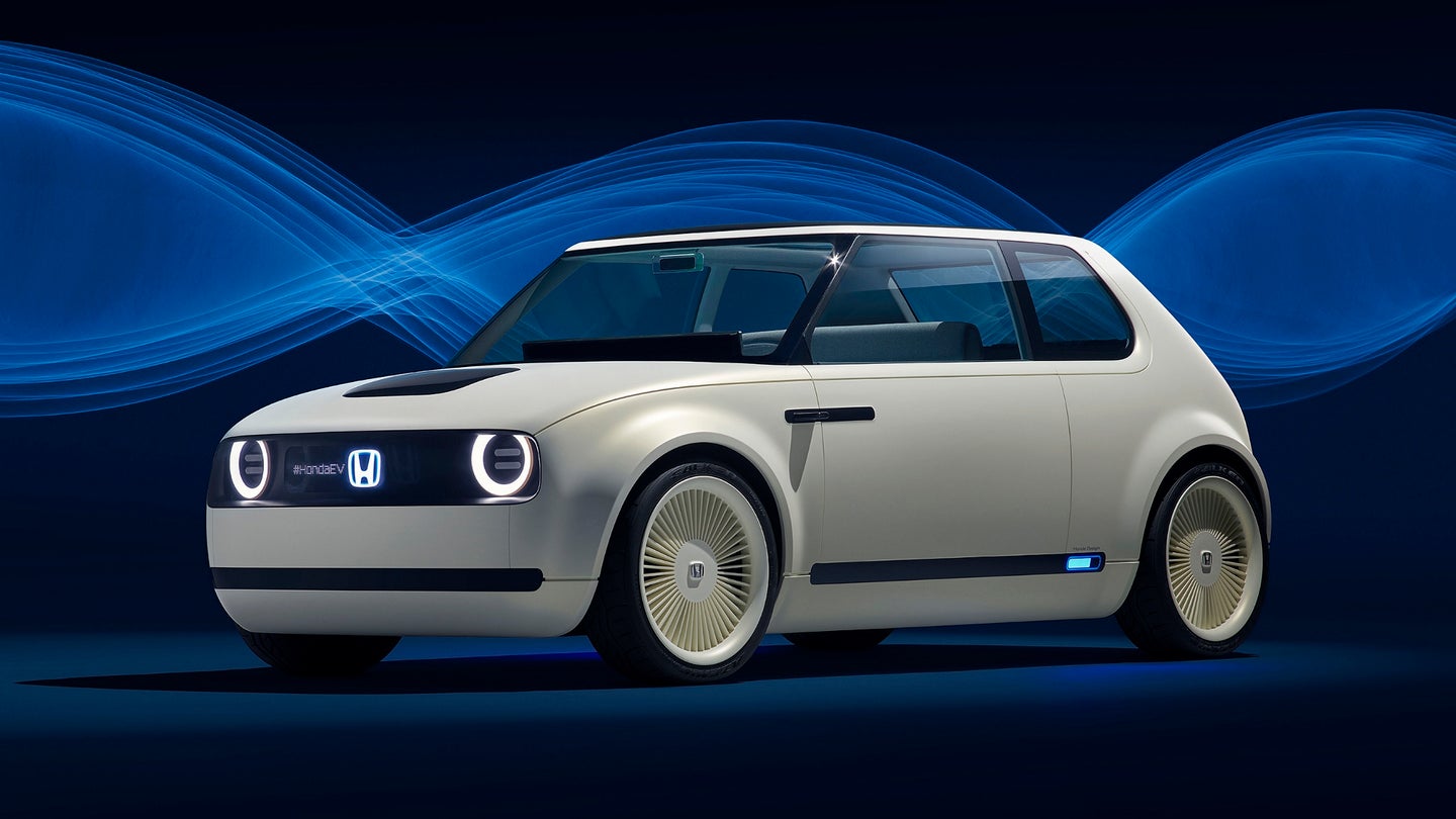 Retro-Look Honda Urban EV City Car Concept Unveiled
