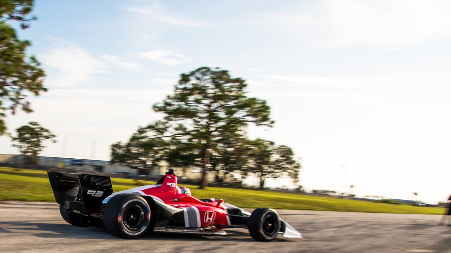 IndyCar Tested its 2018 Body Kit at Sebring and <em>The Drive</em> Was There