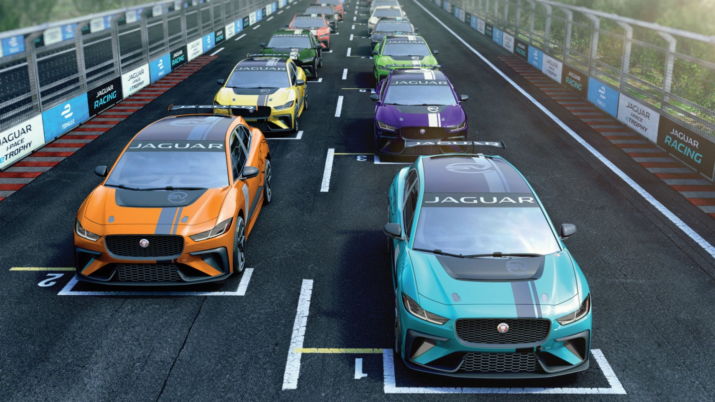 Jaguar Introduces All-Electric I-Pace Formula E Support Racing Series