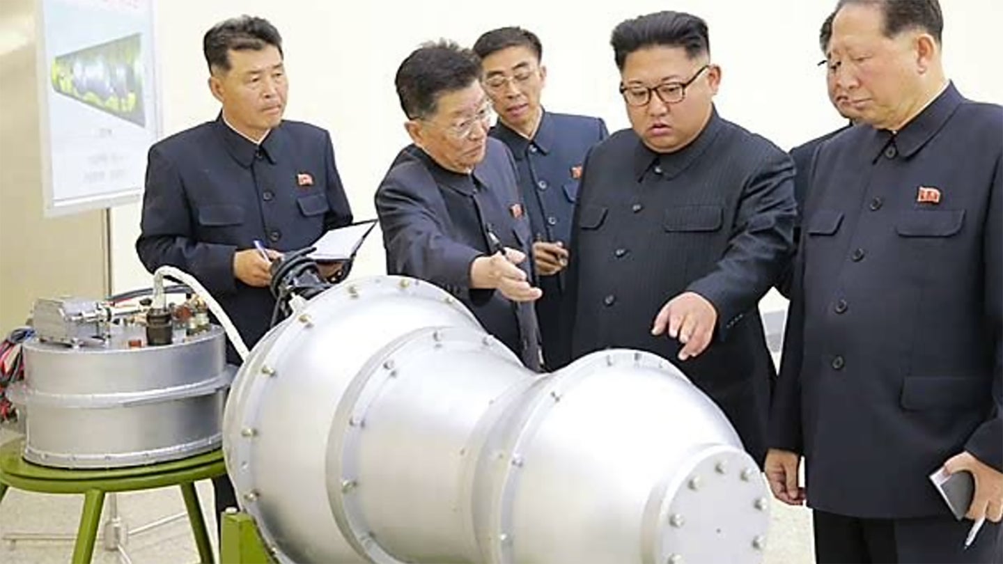 North Korea Shows H-Bomb Warhead Design, Says It Will Use It In EMP Strike