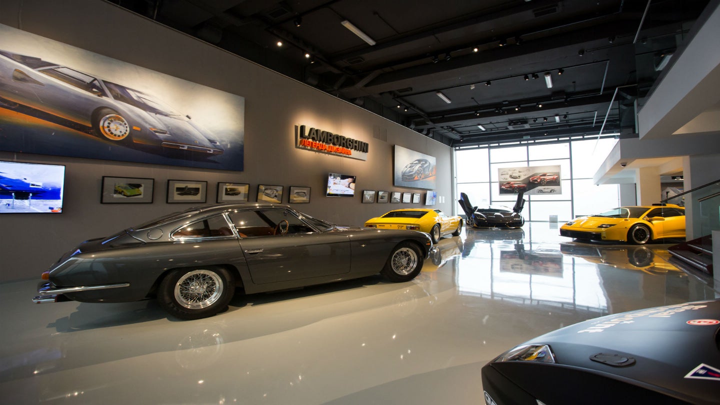 Lamborghini Exhibit Opens at Saint Petersburg Museum
