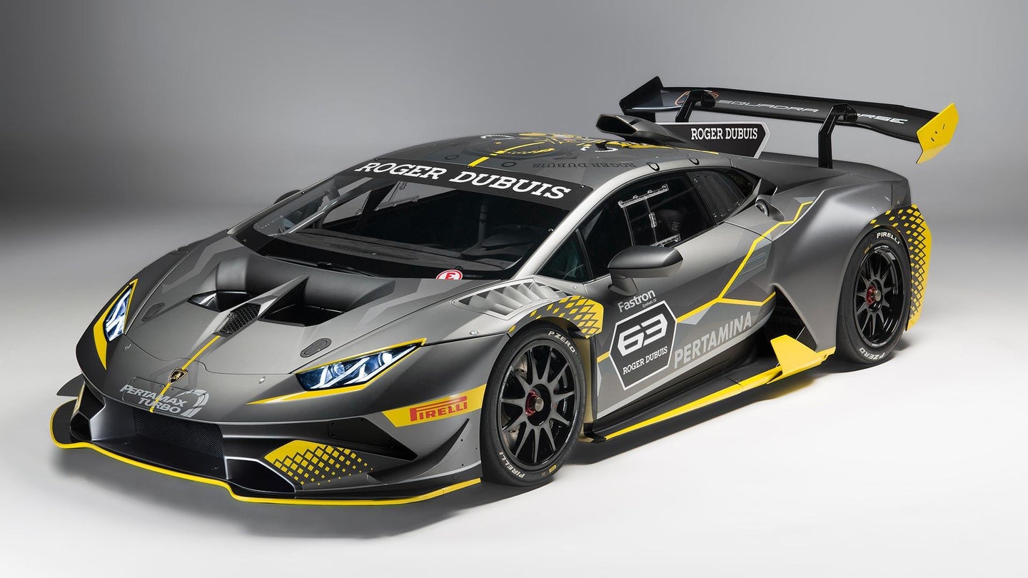 The Lamborghini Huracan Super Trofeo Evo Race Car Could Be Yours for $295,000