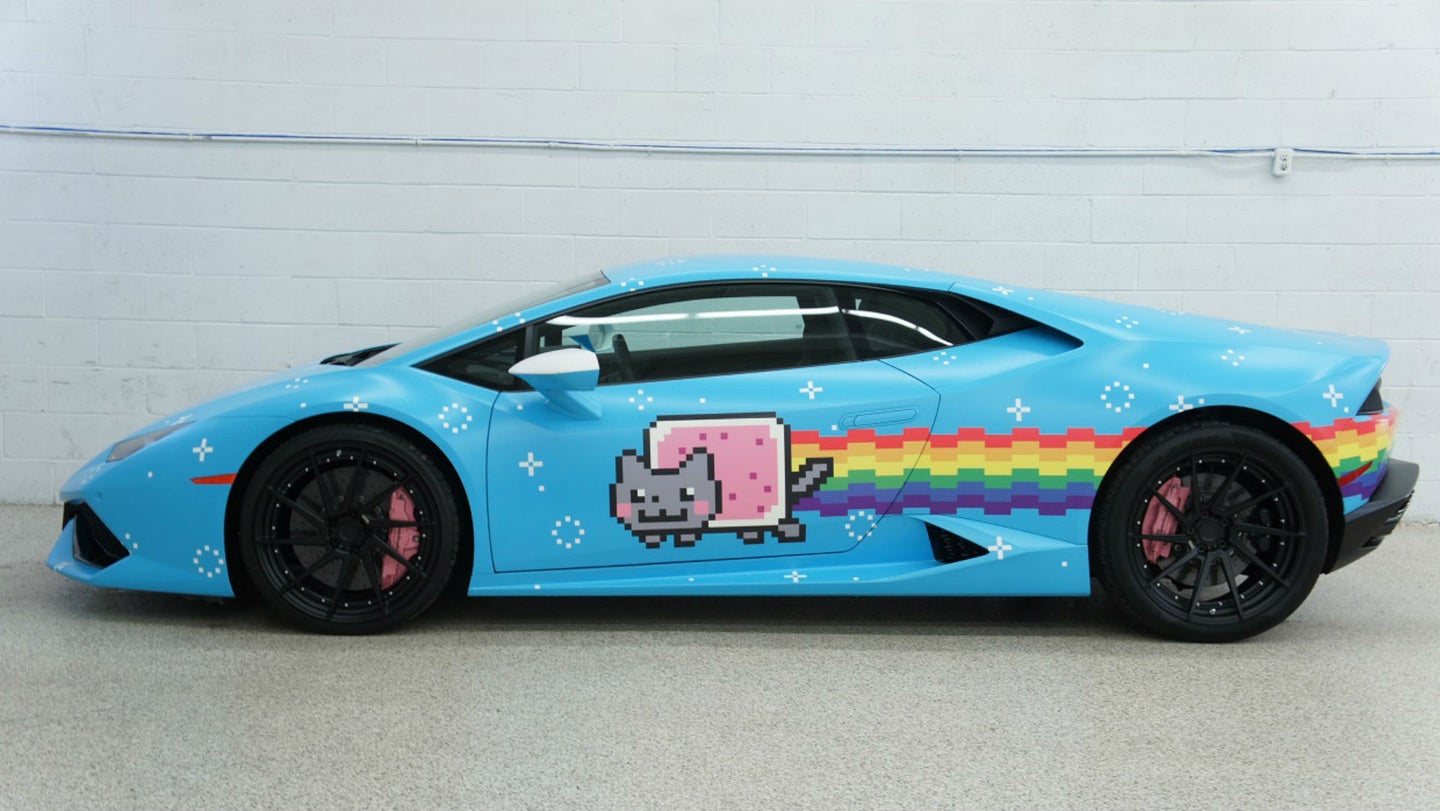 You Can Buy Deadmau5’s Nyan Cat-Themed Lamborghini Huracan Right Now