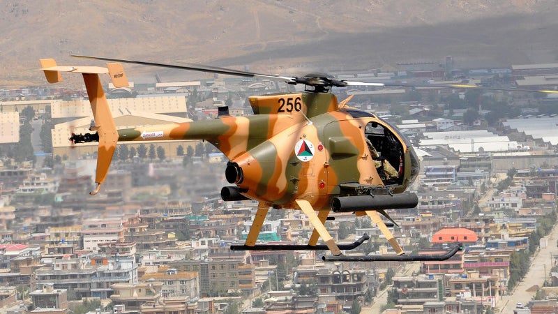 Afghanistan Is Getting More Ill-Suited Attack Choppers it May Not Even Be Able to Fly