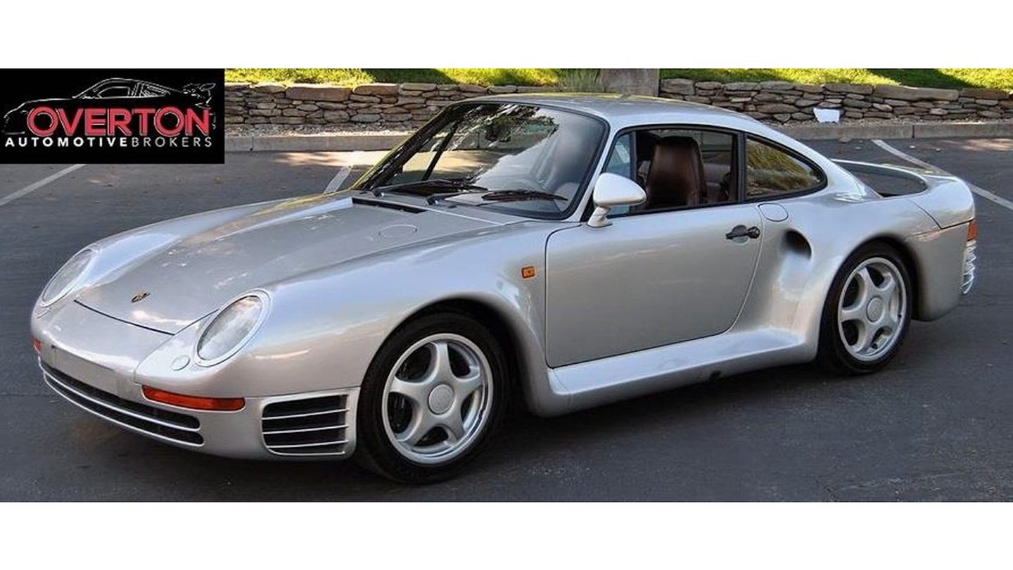 There’s an Ultra-Rare Porsche 959 Komfort for Sale for $1.3 Million