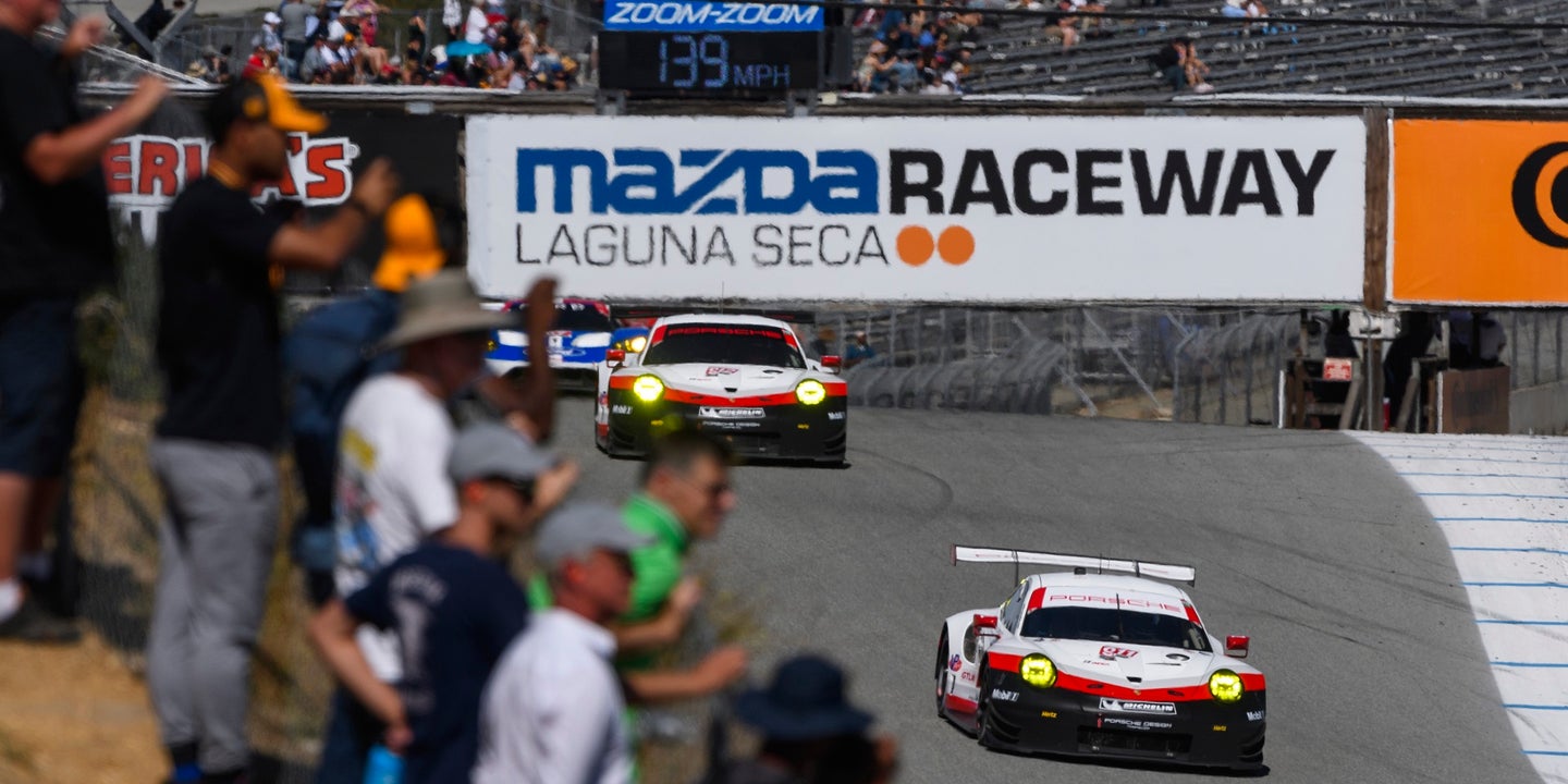 Porsche 911 RSR Scores Fifth IMSA Podium Of The Season At Laguna Seca Round