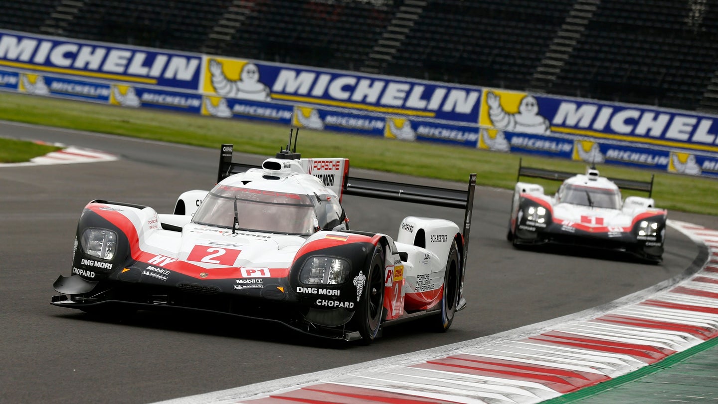 Porsche&#8217;s LMP1 Team Posts Dominant 1-2 Result In 6 Hours of Mexico