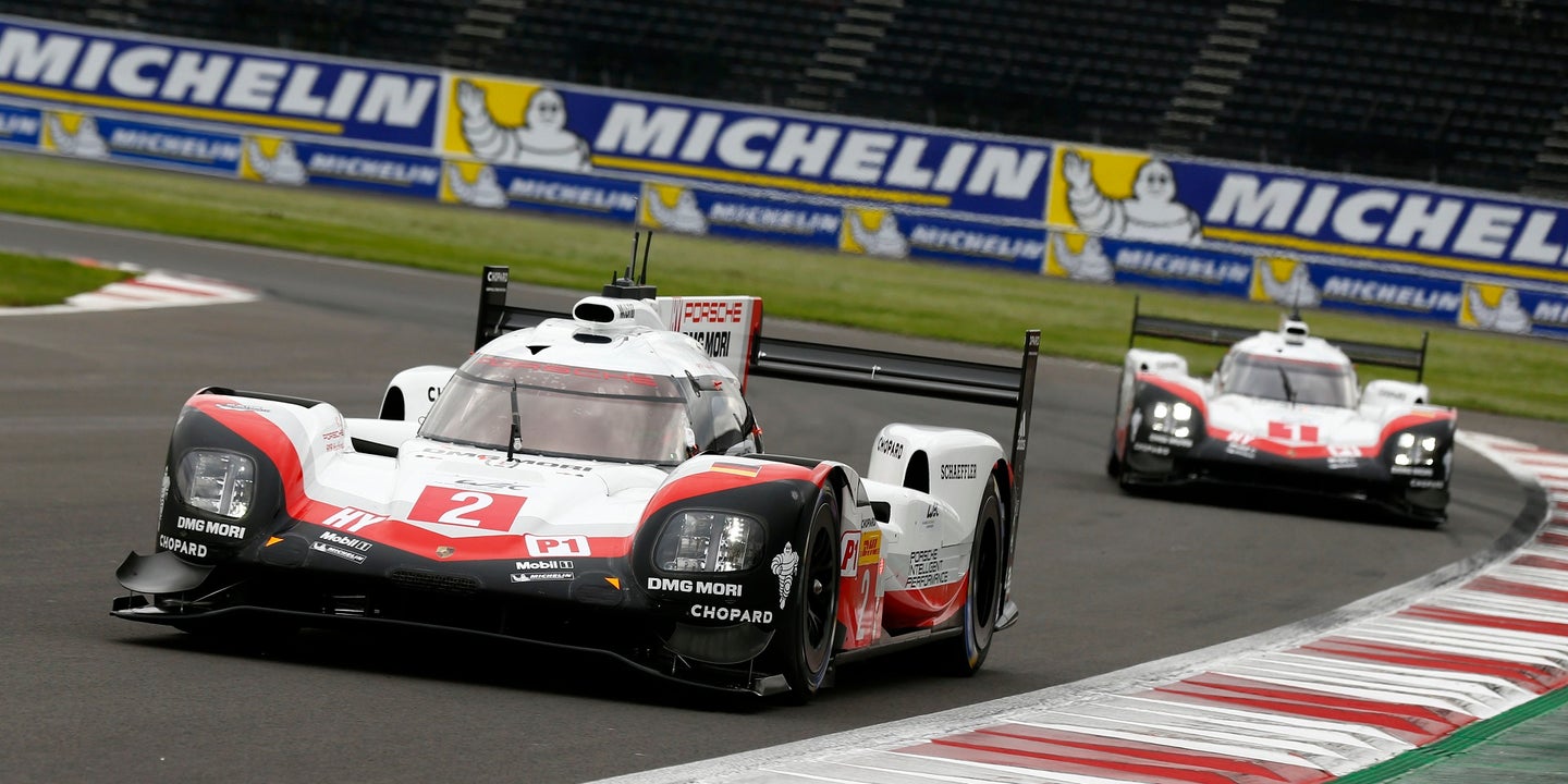 Porsche&#8217;s LMP1 Team Posts Dominant 1-2 Result In 6 Hours of Mexico