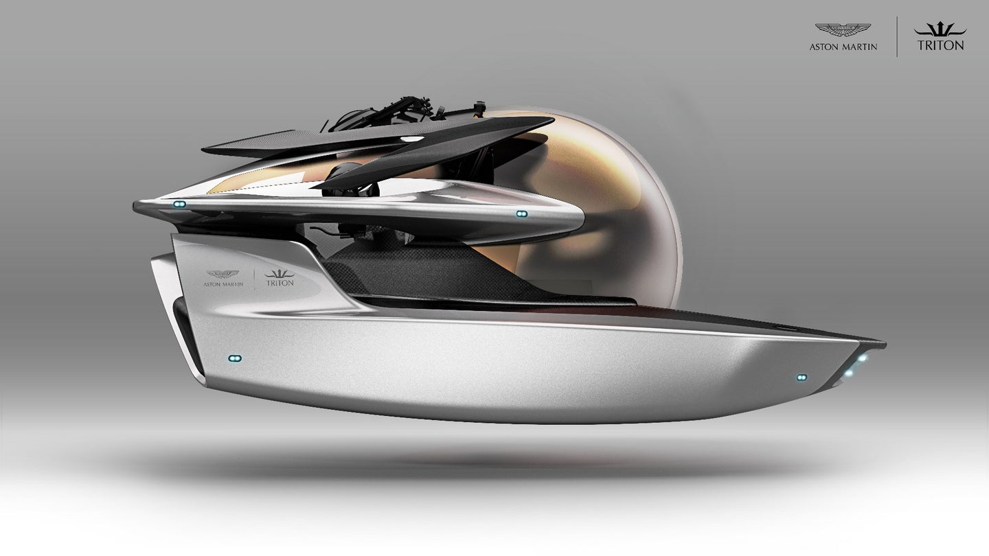 Aston Martin Designed a Luxury Submarine Called Project Neptune