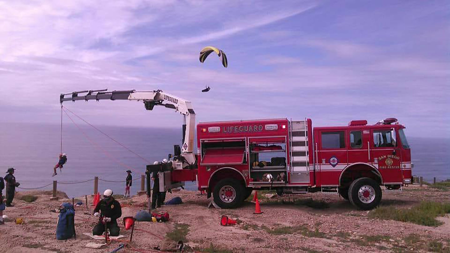 Check Out This Insane Crane-Equipped Rescue Vehicle Used by San Diego Lifeguards