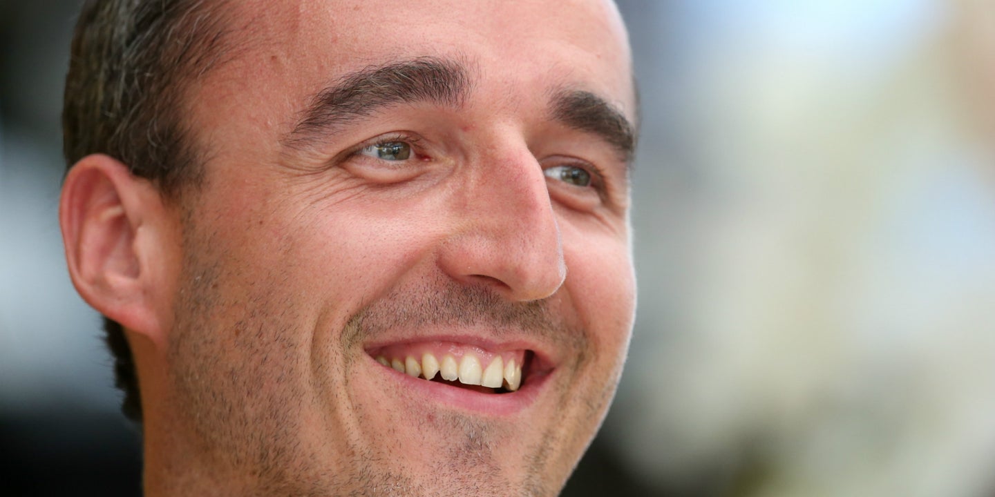 Williams F1 Confirms Robert Kubica Will Drive Abu Dhabi Test