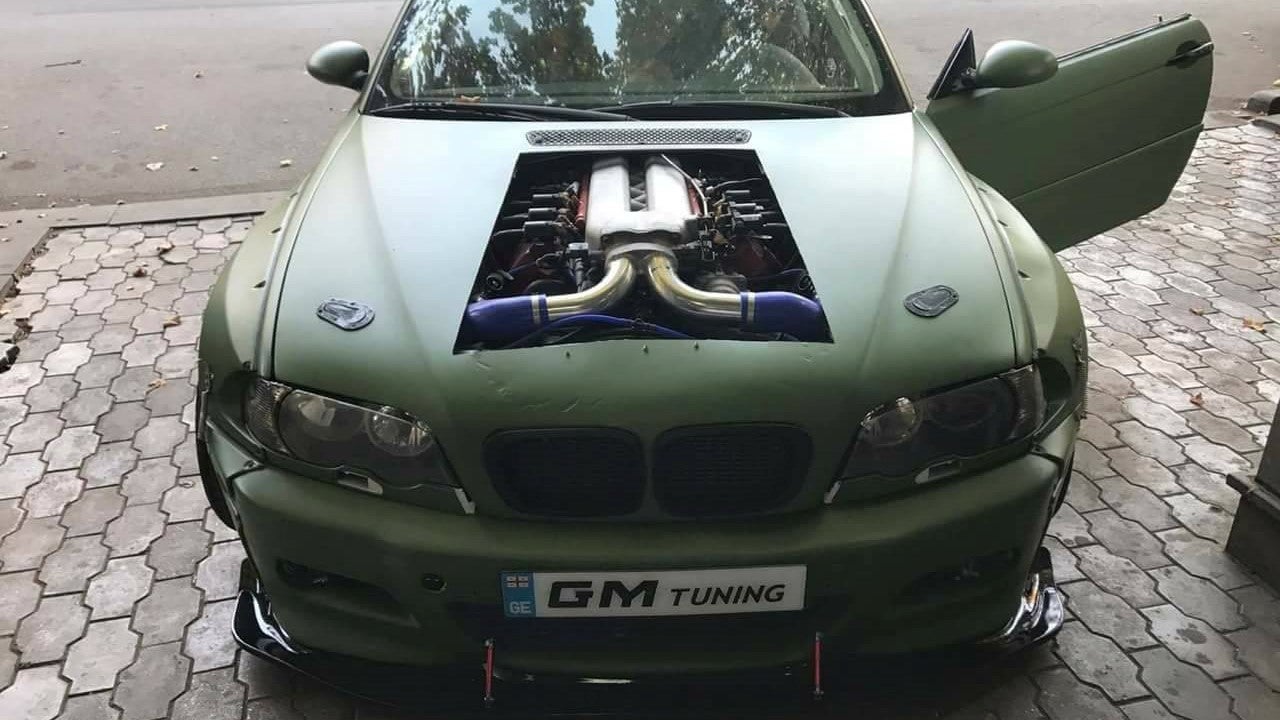 This BMW M3 E46 is Packing a Viper V-10