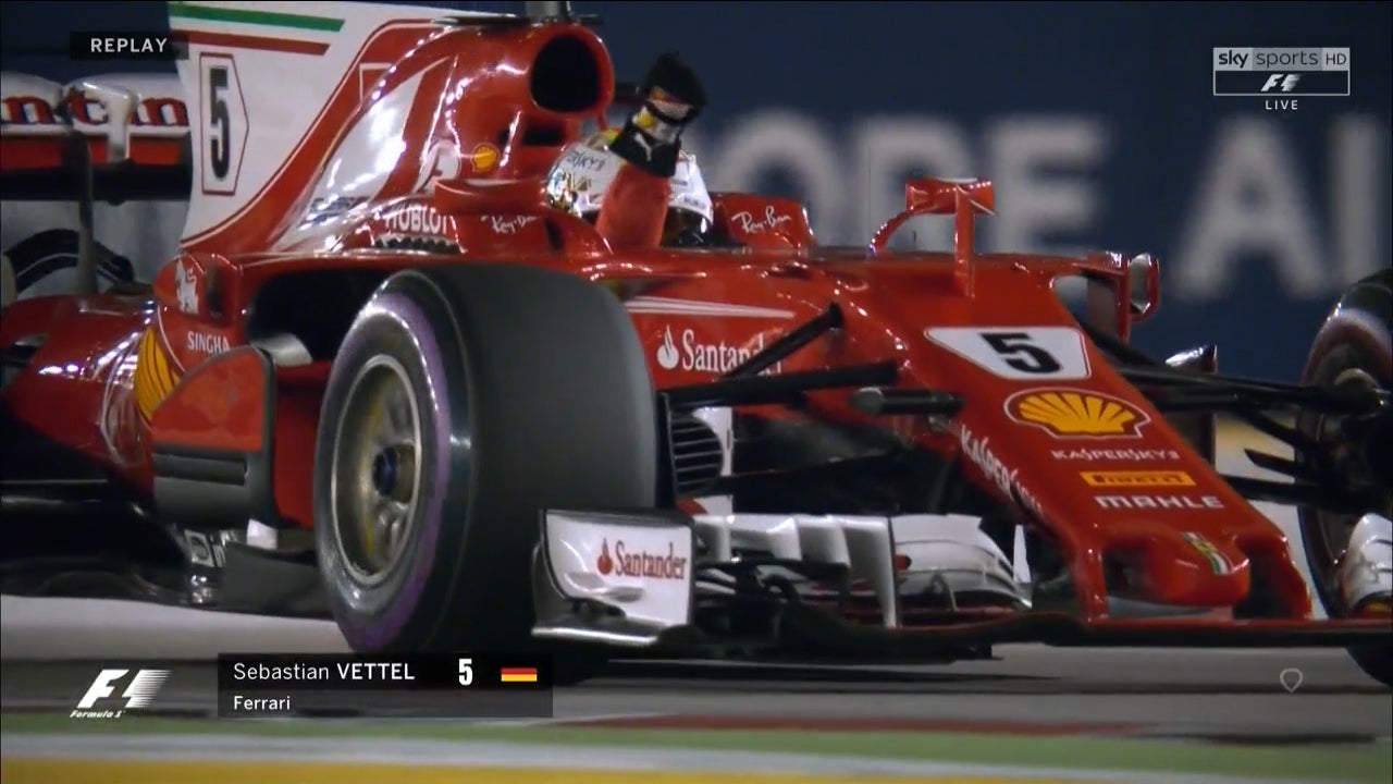 Singapore Grand Prix Qualifying Results: Sebastian Vettel On Pole