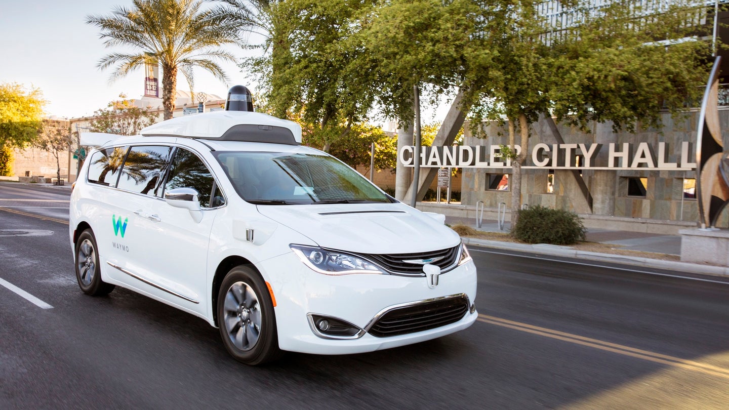 Waymo Will Buy up to 62,000 Chrysler Pacificas for Ride-Hailing Service