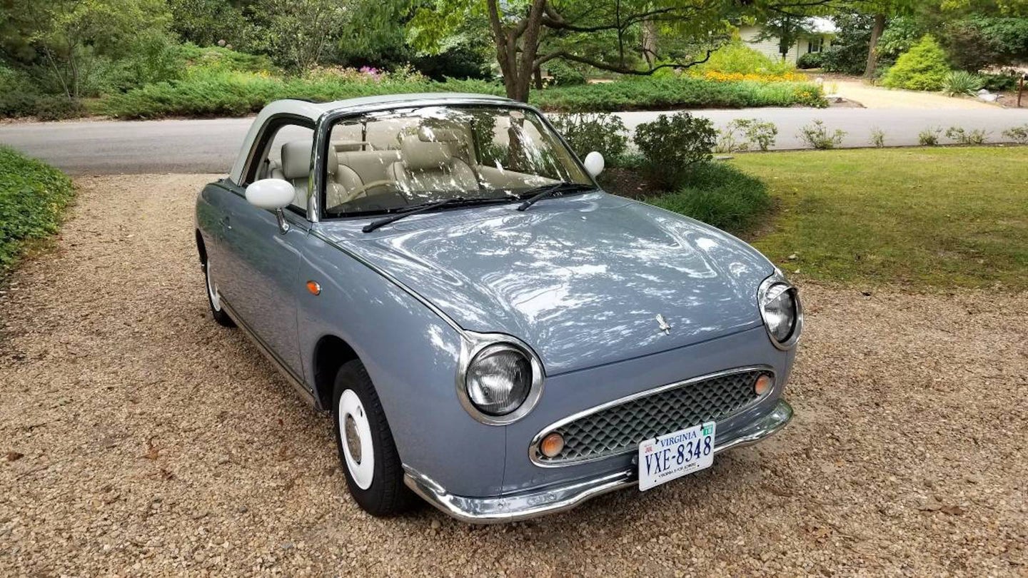There&#8217;s an Adorable Nissan Figaro Import For Sale in Virginia