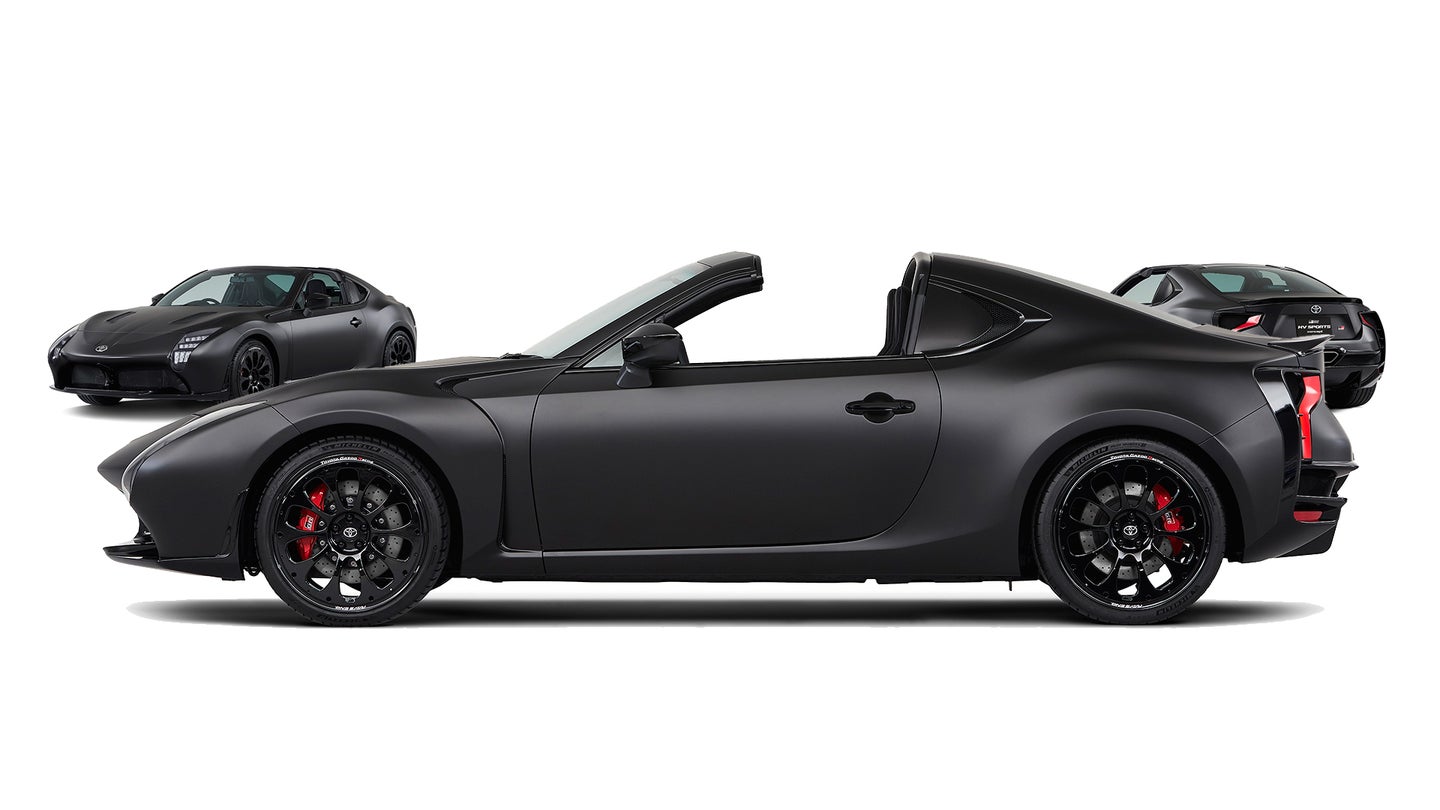 Toyota’s Bringing Back the Targa Top With a New Hybrid Sports Coupe