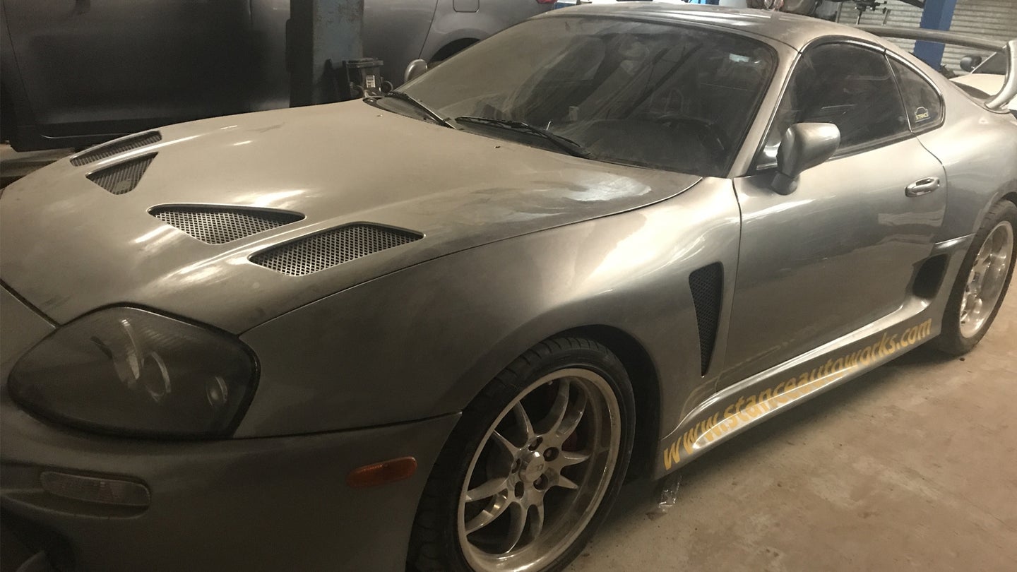 You Should Get Off the Internet and Rent This 1100 Horsepower Toyota Supra on Turo