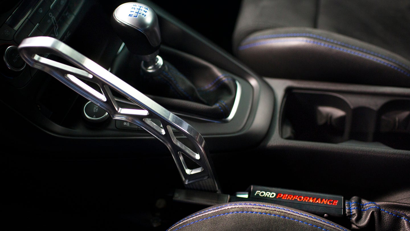 Ford Shows off ‘Drift Stick’ Electronic Handbrake for Focus RS