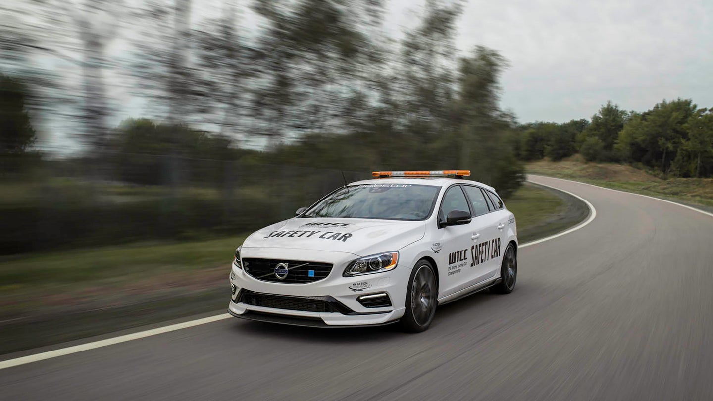 Check Out This Gorgeous 2018 Volvo V60 Polestar Safety Car