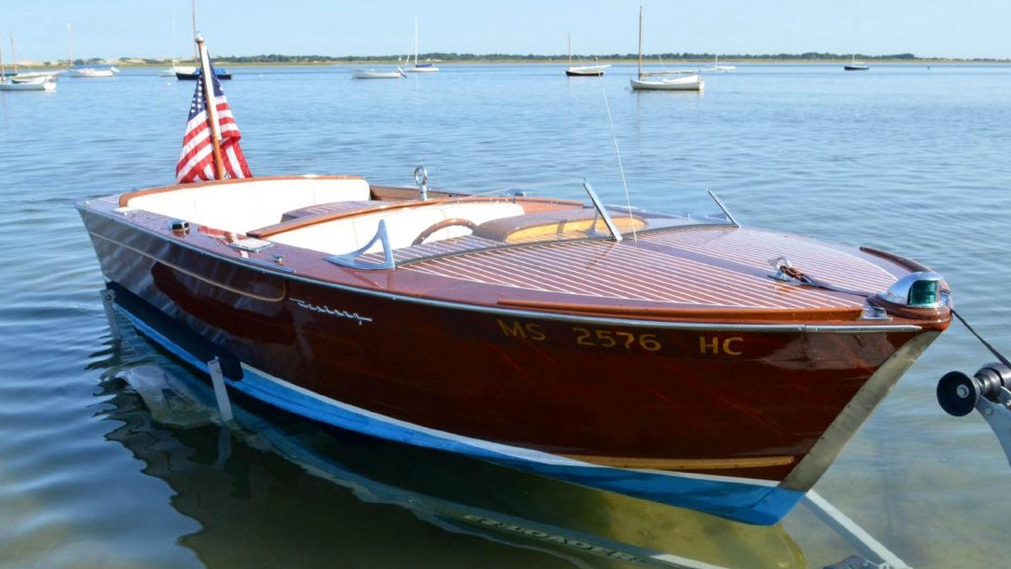 President John F. Kennedy&#8217;s Mahogany Century Speedboat Sells for $75,000