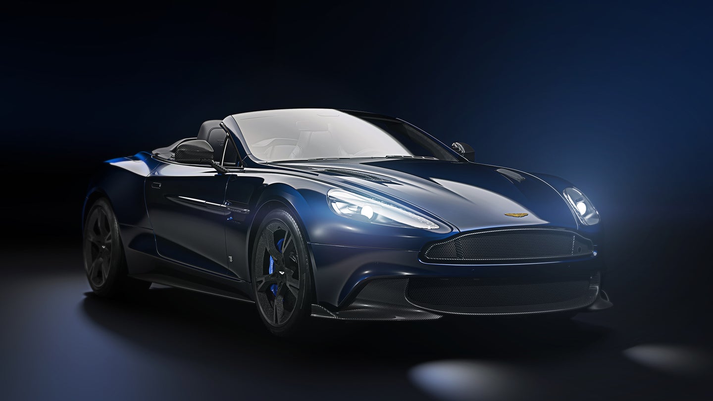 Tom Brady Edition Aston Martin Vanquish S Volante Listed for Sale Ahead of Super Bowl LIII